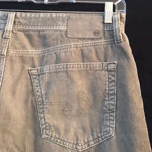Men’s AG corduroy Jeans
